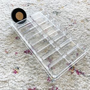 Clear Acrylic Organizer Eyeshadow Singles Holder
